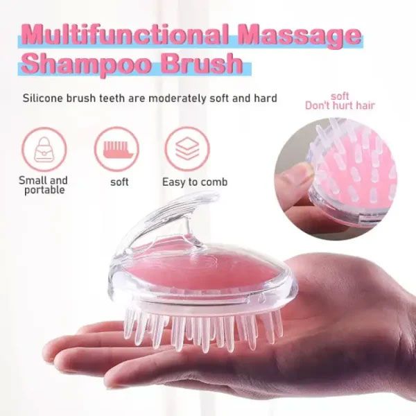 Head Scalp Massage Shampoo Brush